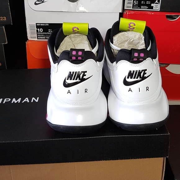 AIR JORDAN MAX 200 WHITE/FUCHSIA MEN'S US SIZE 9.5 BRAND NEW IN BOX - Picture 8 of 16